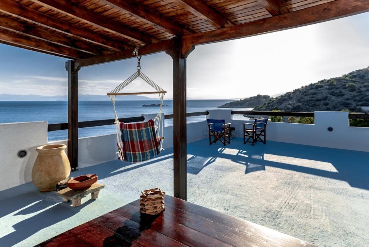 Saronic Seafront Villa Salamina Exterior photo