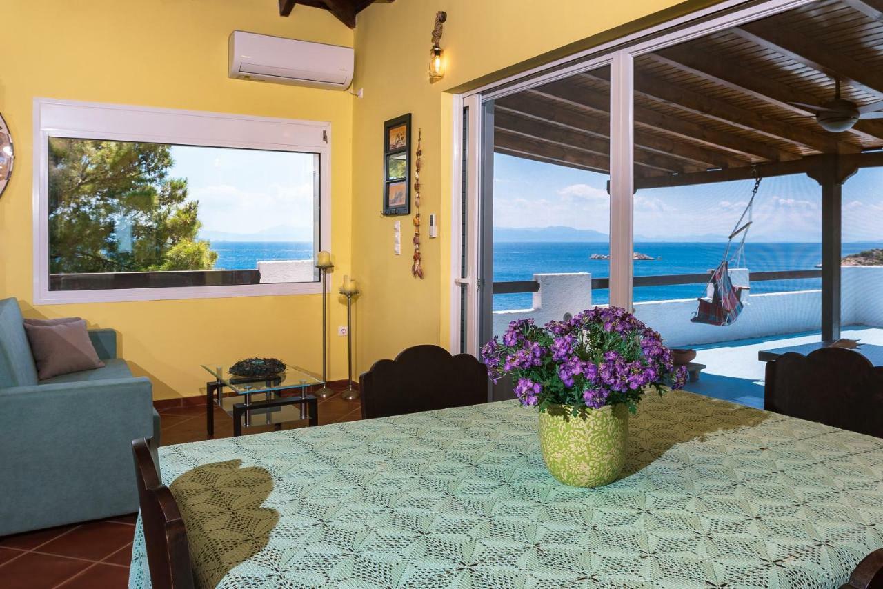 Saronic Seafront Villa Salamina Exterior photo