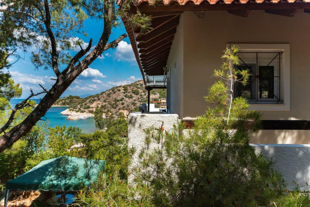 Saronic Seafront Villa Salamina Exterior photo