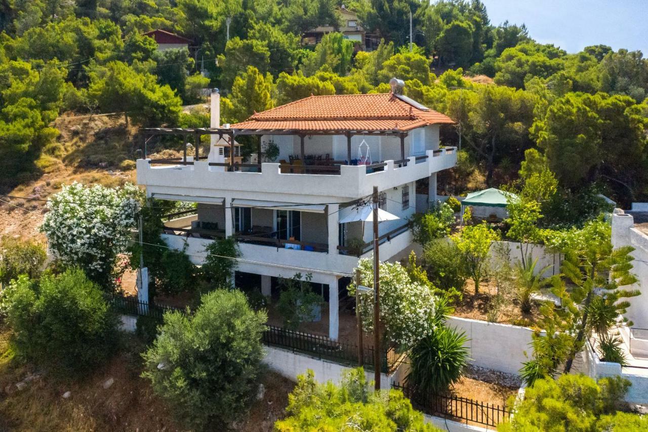 Saronic Seafront Villa Salamina Exterior photo